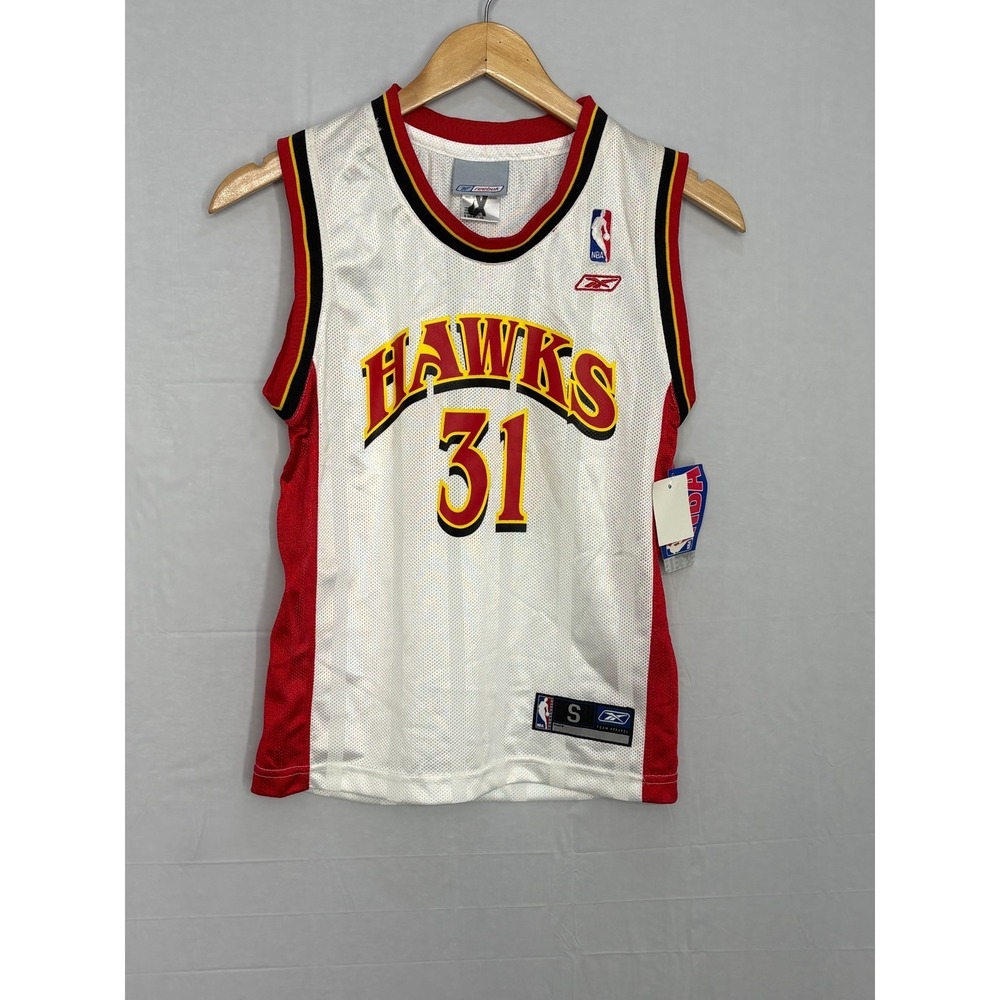 Atlanta Hawks Reebok Basketball Jersey Boys‎ White Jason Terry #31 Small NWT